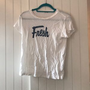 Mother Fresh white tee size XS SO SOFT